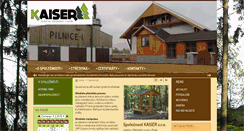 Desktop Screenshot of kaiser-sro.cz